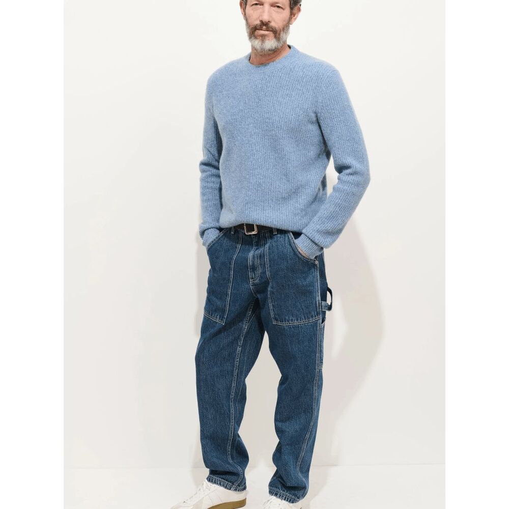 Alex Mill Medium Vintage Wash Blue Denim Painter Pant Jeans Men's Size 32